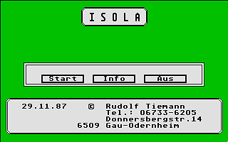 Isola — screenshot 1